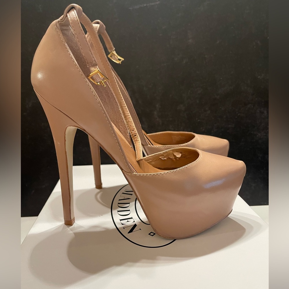 Steve Madden Deeny Blush Lea platform Heel